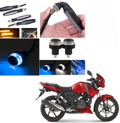 BR TrendZ Side LED Indicator Light for TVS Apache RTR 160(Yellow, Blue)