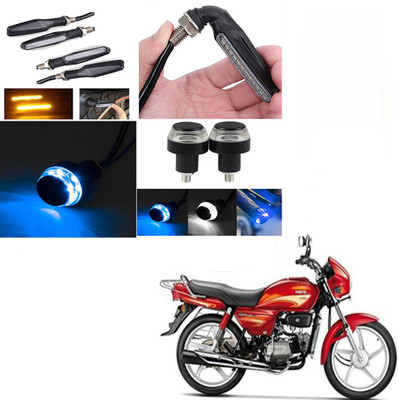 BR TrendZ Side LED Indicator Light for Hero Splendor Plus(Yellow, Blue)