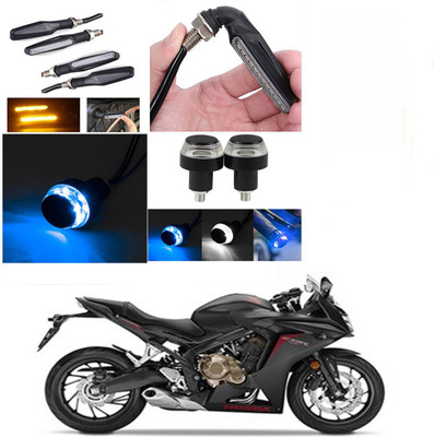 BR TrendZ Side LED Indicator Light for Honda CBR 600(Yellow, Blue)