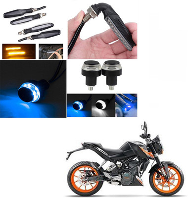RawatZ Side LED Indicator Light for KTM Duke 200(Yellow, Blue)