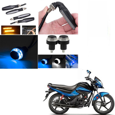 BR TrendZ Side LED Indicator Light for Hero Splender iSMART(Yellow, Blue)