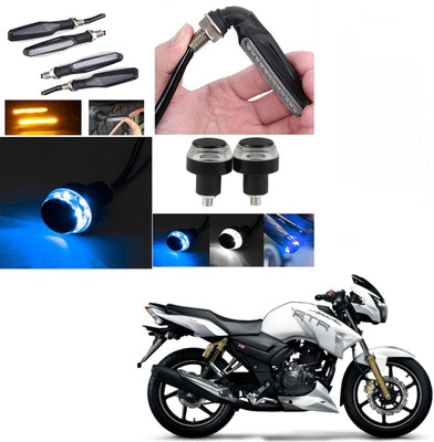 BR TrendZ Side LED Indicator Light for TVS Apache RTR 180(Yellow, Blue)