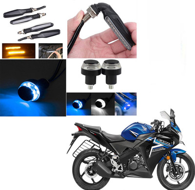 BR TrendZ Side LED Indicator Light for Honda CBR 150 R(Yellow, Blue)