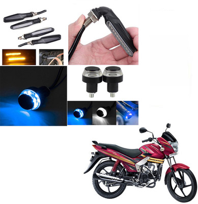 RawatZ Side LED Indicator Light for Mahindra Centuro(Yellow, Blue)