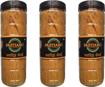 PASTIANO LONGCUT JAR- 450G EACH- PACK OF 3 JARS- Vermicelli 1.35 kg(Roasted)