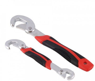 KESHAVART Snap-N-Grip Multi-purpose Universal Double Handed Tool Double Sided Speed Wrench Snap-N-Grip Multi-purpose Universal Double Handed Tool Double Sided Speed Wrench Double Sided Open End Wrench(Pack of 2)