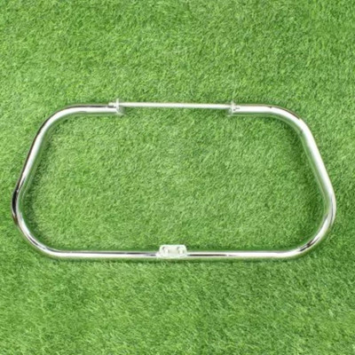 DOLSHACOB TIRIPAZUM CHROME LEG GUARD FOR BULLET ENFIELD REBORN,METEOR MADE IN INDIA Bike Crash Guard(Royal Enfield)