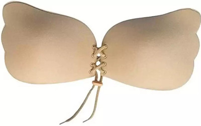 Wondercurve Women Stick-on Heavily Padded Bra (Beige) Women Push-up Lightly Padded Bra(Beige)