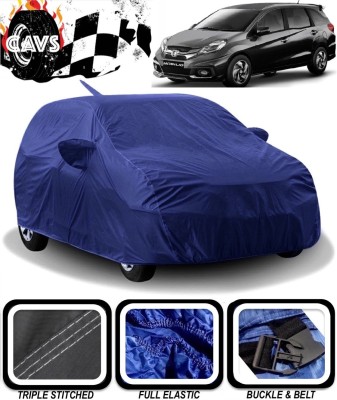 CAVS Car Cover For Honda Mobilio (With Mirror Pockets)(Blue)