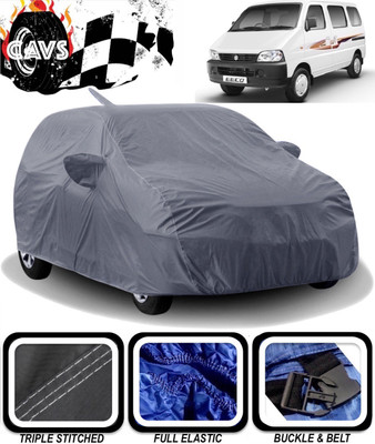 CAVS Car Cover For Maruti Suzuki Eeco (With Mirror Pockets)(Grey)