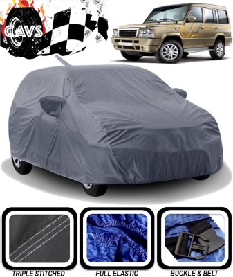 CAVS Car Cover For Tata Sumo Gold (With Mirror Pockets)(Grey)