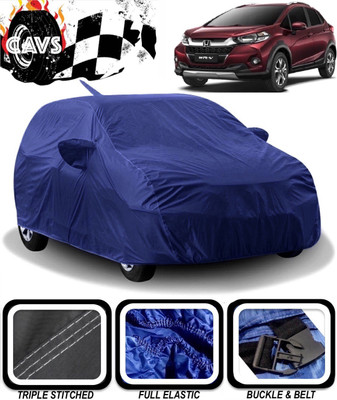 CAVS Car Cover For Honda WRV (With Mirror Pockets)(Blue)