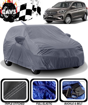 CAVS Car Cover For Maruti Suzuki Ertiga (With Mirror Pockets)(Grey)