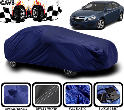 CAVS Car Cover For Chevrolet Cruze (With Mirror Pockets)(Blue)
