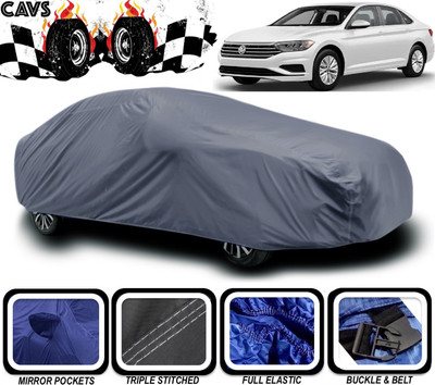 CAVS Car Cover For Volkswagen Jetta (With Mirror Pockets)(Grey)