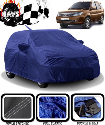 CAVS Car Cover For Tata Safari Storme (With Mirror Pockets)(Blue)