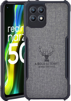 Flipkart SmartBuy Back Cover for Realme Narzo 50(Black, Shock Proof, Pack of: 1)