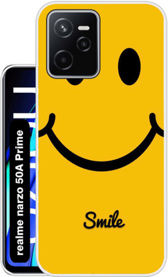 Flipkart SmartBuy Back Cover for realme narzo 50A Prime(Yellow, Silicon, Pack of: 1)