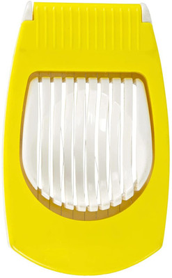 RCHub Plastic Egg Slicer, Cutter For Boiled Eggs, Kitchen Slicer (Yellow) (Pack of 1) Egg Slicer(1 EGG SLICER)