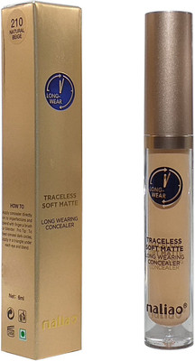 maliao Soft Matte Long Wearing Concealer Natural Beige Concealer(Natural Beige, 6 ml)