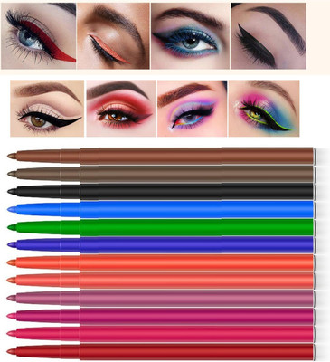 SEUNG Eye & Lip Makeup Pen Matte Eyeliners Gift Sets 12 g(MULTI-COLOR)