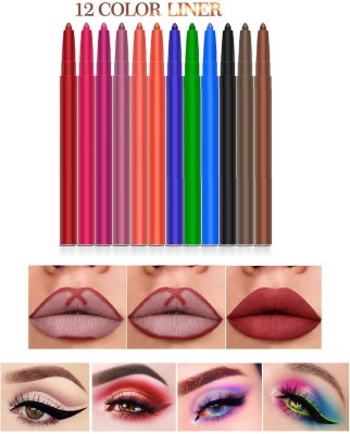 SEUNG Longlasting Colorful Eyeliner Eyeshadow Pencil Eye 12 g(MULTI-COLOR)