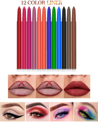 SEUNG Longlasting Colorful Eyeliner Eyeshadow Pencil Eye 12 g(MULTI-COLOR)