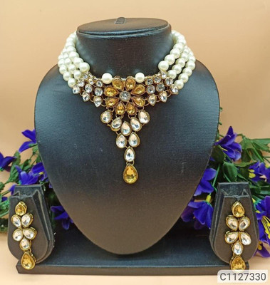 CATALYST Alloy Copper Gold, White, Yellow Jewellery Set(Pack of 1)