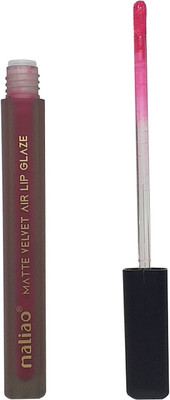 maliao Matte Velvet Non Transfer Liquid Lipstick Cerise Red(Cerise Red, 3 g)