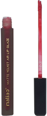 maliao Matte Velvet Non Transfer Liquid Lipstick Matte Red(Matte Red, 3 g)