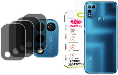 DAFFIN Back Camera Lens Glass Protector for Infinix Hot 10 Play(Pack of: 4)