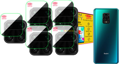 DAFFIN Back Camera Lens Glass Protector for REDMI NOTE 9 PRO MAX(Pack of: 5)