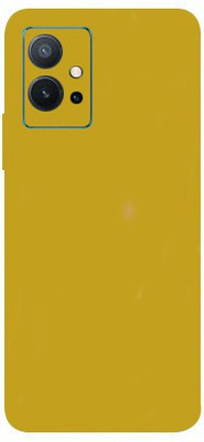 BUGGU VIVO T1 5G Mobile Skin(Golden Matte Skin With High Matte Finish.)
