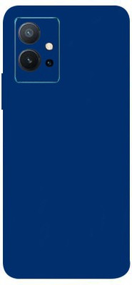 BugguSkin Vivo T1 5G, vivo t1 5g Mobile Skin(Ultra Super Dark Blue Matte Skin With High Matte Finish.)