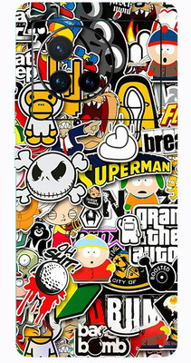 BugguSkin VIVO X80 5G Mobile Skin(Ultra Super Sticker Bombing Skin With High Matte Finish.)