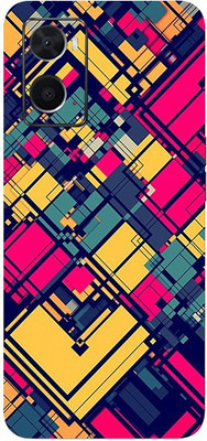 AsSkin Oppo A76 Mobile Skin(Ultra Super Pattern Lines With High Gloss Finish).)