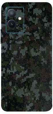 BUGGU VIVO T1 5G Mobile Skin(Camouflage Military Digital Skin With High Matte Finish.)
