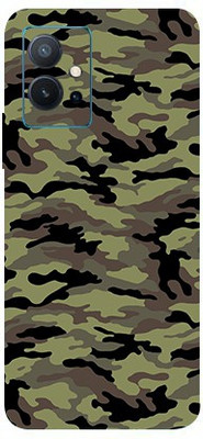 BUGGU VIVO T1 5G Mobile Skin(Camouflage Military Green Skin With High Matte Finish.)