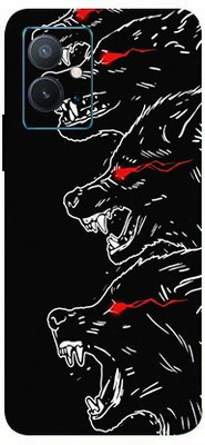 BugguSkin Vivo T1 5G, vivo t1 5g Mobile Skin(Ultra Super Angry Wolf Skin With High Matte Finish.)