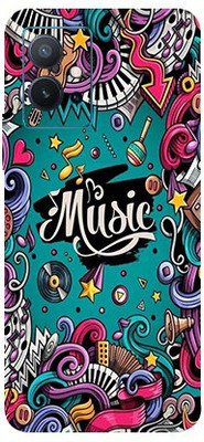 BUGGU VIVO T1 5G Mobile Skin(Music Graffiti Skin With High Matte Finish.)