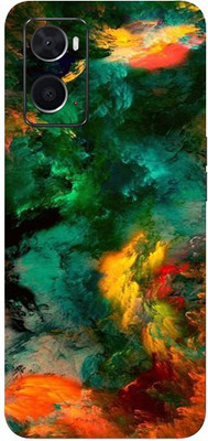 AsSkin Oppo A76, oppo a 76 Mobile Skin(Ultra Super Multicolor Clouds Skin With High Matte Finish..)