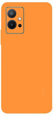 BUGGU VIVO T1 5G Mobile Skin(Orange Matte Skin With High Matte Finish.)