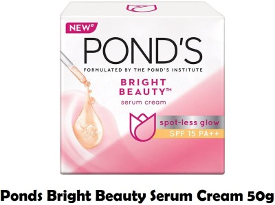 POND's Bright Beauty Serum Cream Spot Less Glow SPF 15 PA++(50 g)