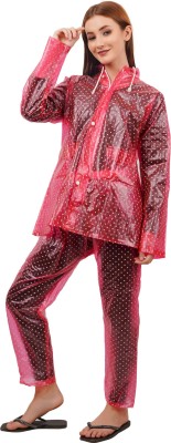 KETKAR Polka Print Women Raincoat