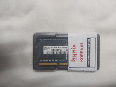 Sk Hynix 1600MHz DDR3 8 GB (Dual Channel) Laptop DDR3 (HMT351U6EFR8A-PB)(Blue)
