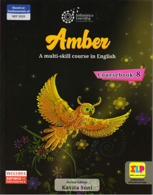 Indiannica Learning Amber English Coursebook - 8(Paperback, KKAVITA SONI)