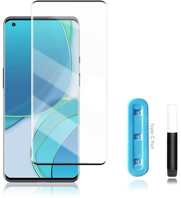 REDDWARF Edge To Edge Tempered Glass for OnePlus 9 Pro 5G(Pack of 1)