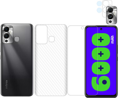 Ten To 11 Front and Back Screen Guard for Infinix Hot 12 Play(Pack of 3)
