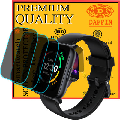 daffin Screen Guard for Realme TechLife Watch S100(Pack of 3)