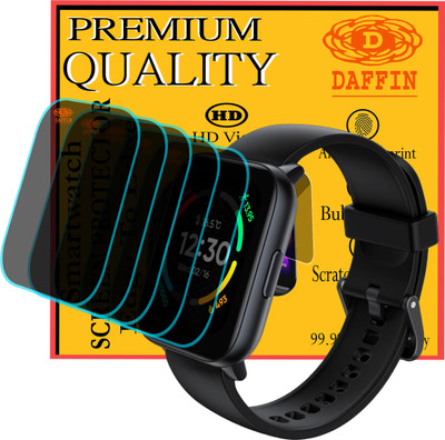 daffin Screen Guard for Realme TechLife Watch S100(Pack of 5)